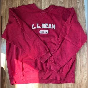 L.L. Bean men’s pullover logo sweatshirt